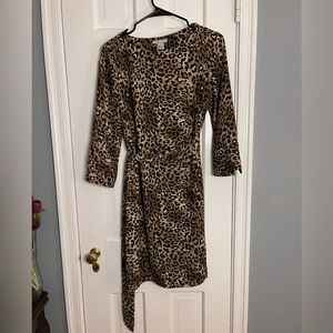 H&M Leopard/Cheetah print dress